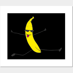 Banana Split Banana Fruits Healthy Eating Posters and Art